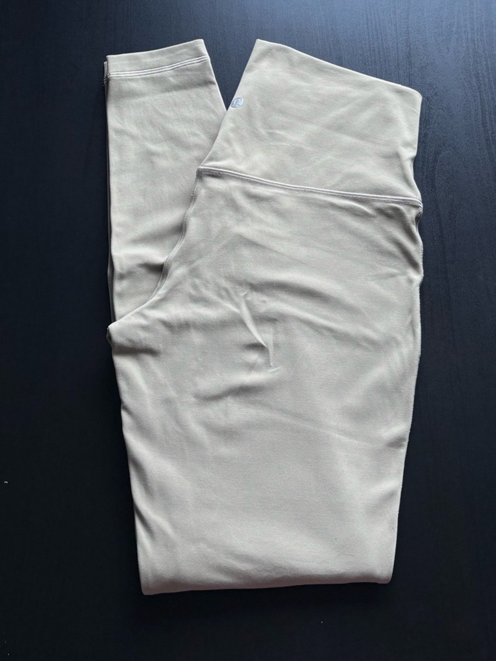 Lululemon Align High Rise Pant 28” in Sheer Oak - Double Lined